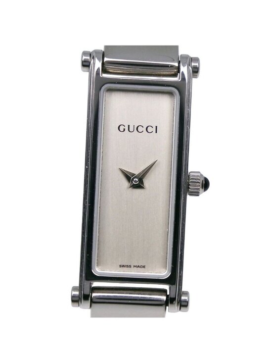 Gucci Accessories - ★SOLD★ Gucci Stainless Steel Quartz Analog Display Silver Dial Watch